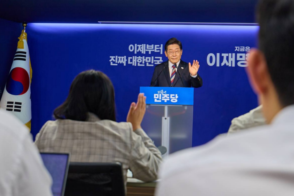 이재명 후보. (사진=더불어민주당)