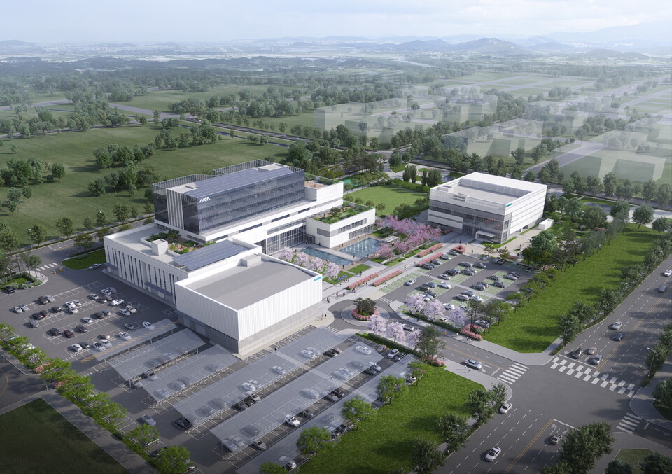 인공지능 중심 산업융합 집적단지 조감도. (사진=광주광역시)