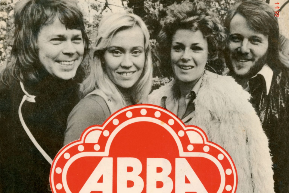 비요른 울바에우스(왼쪽에서 첫 번째)와 아바 멤버들. (사진=아바 홈페이지)