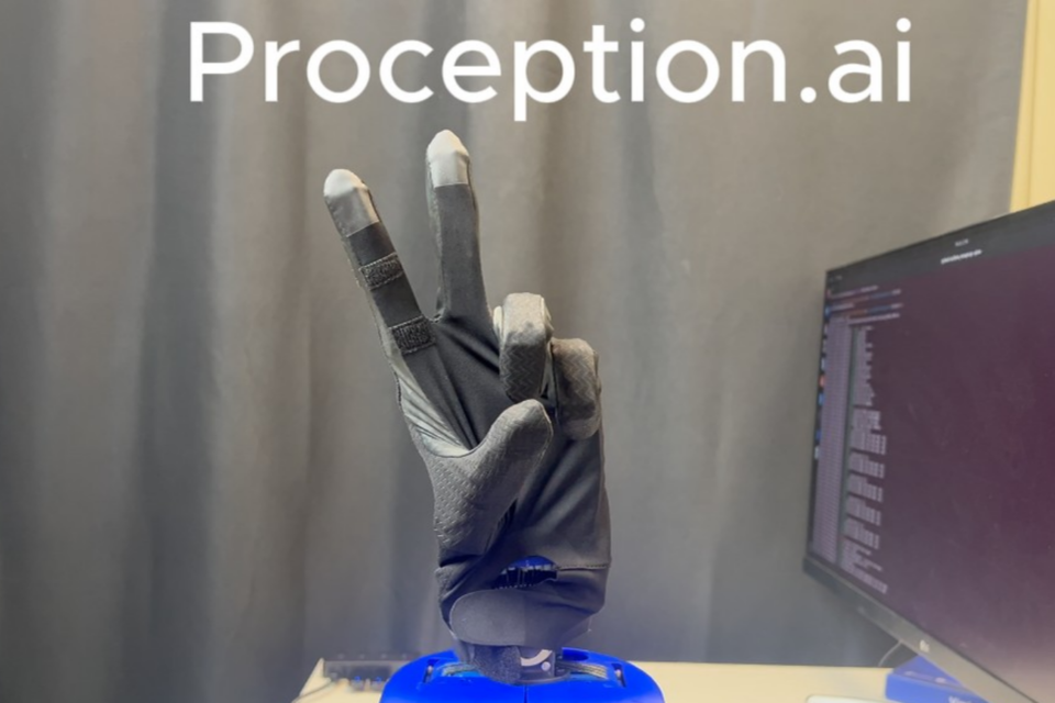 프로셉션이 개발한 로봇 손. (사진=와이콤비네이터)