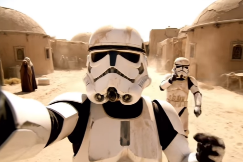 AI 모델로 생성한 스톰트루퍼. (사진=stormtroopervlogs)