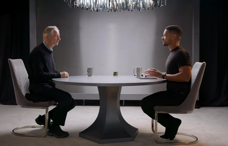 제프리 힌턴 교수. (사진=더 다이어리 오브 어 CEO 유튜브)