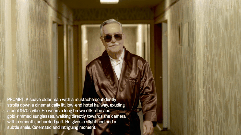 AI 모델 마레이가 만든 영상. (그래픽=문밸리)