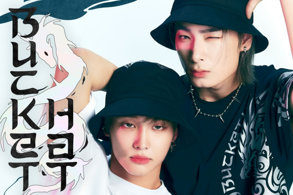 수퍼톤이 AI 음성 기술 협업한 빅오션 JJ의 신곡 ‘BUCKET HAT’ 앨범 커버. (사진=수퍼톤)