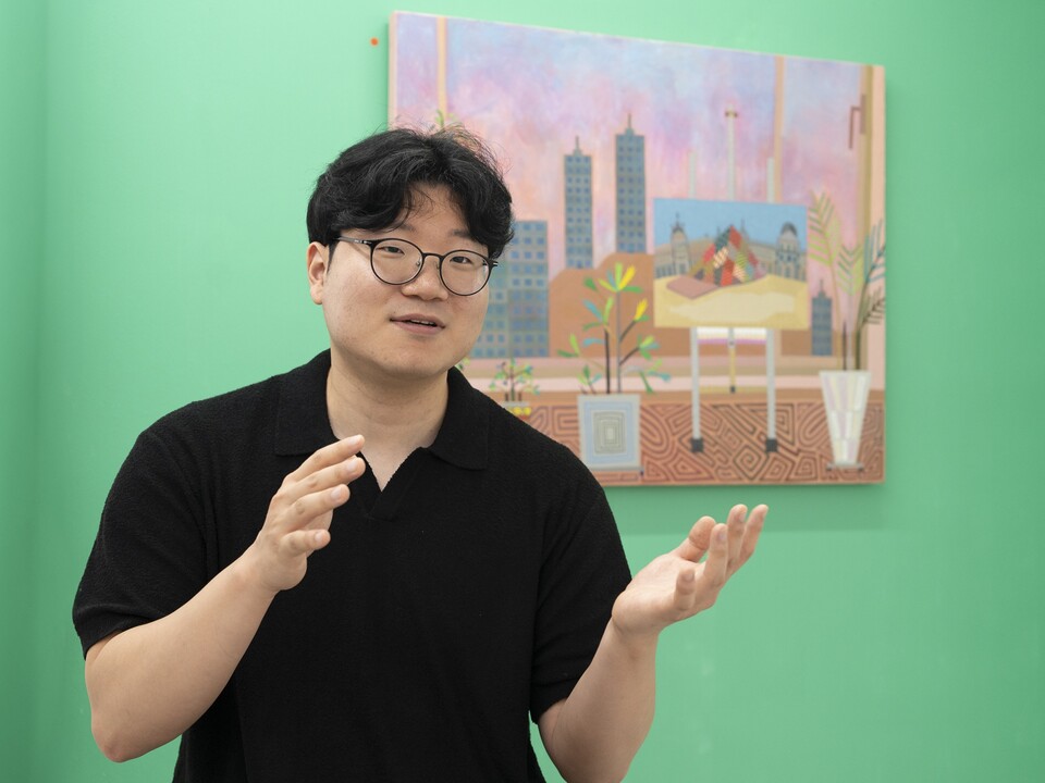 그림달(GrimDal) 작가. (사진=케이리즈갤러리)