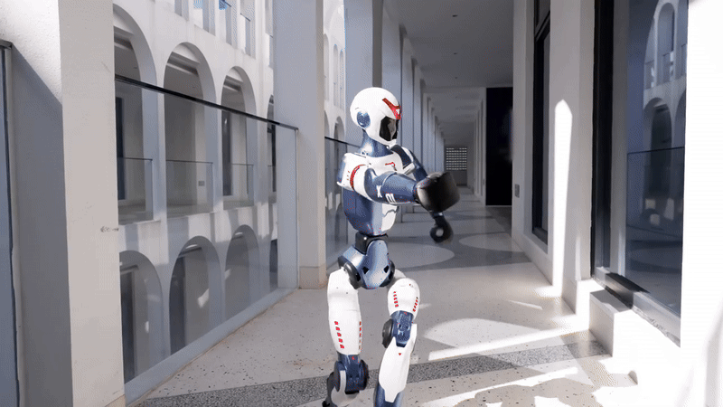 유니트리의 휴머노이드 'R1'. (그래픽=유니트리)