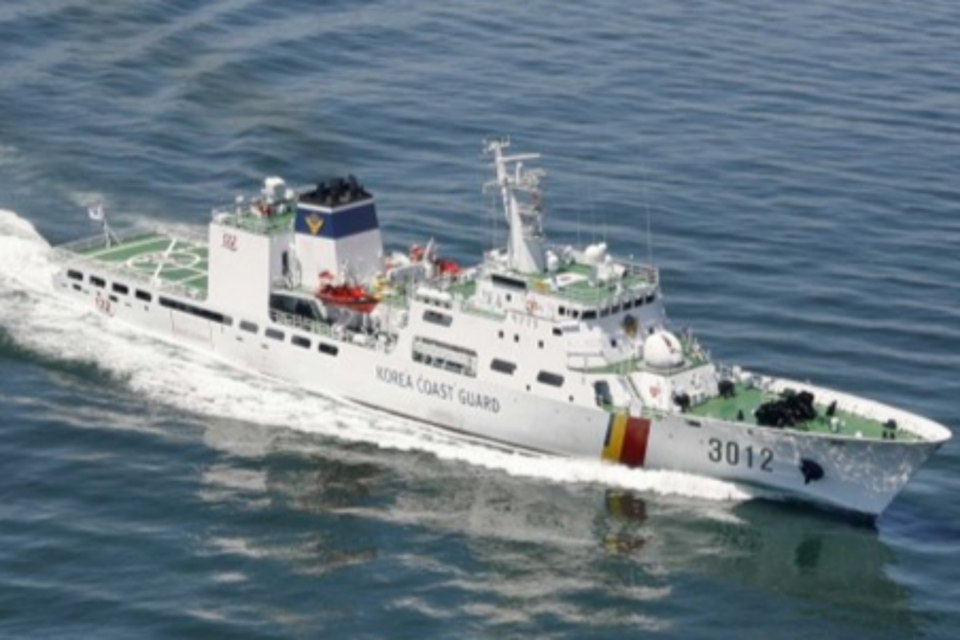 해양경찰청 태평양급 경비함 3012함. (사진=수세)