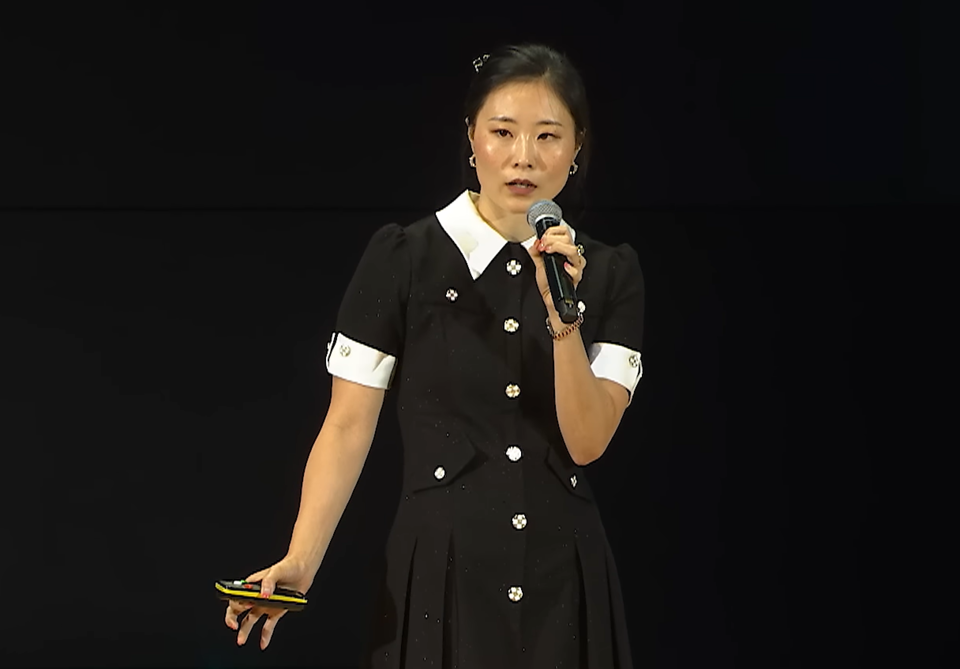 클레어 백(Klaire Baek)은 깃허브 코파일럿 리드. (사진=TV조선)