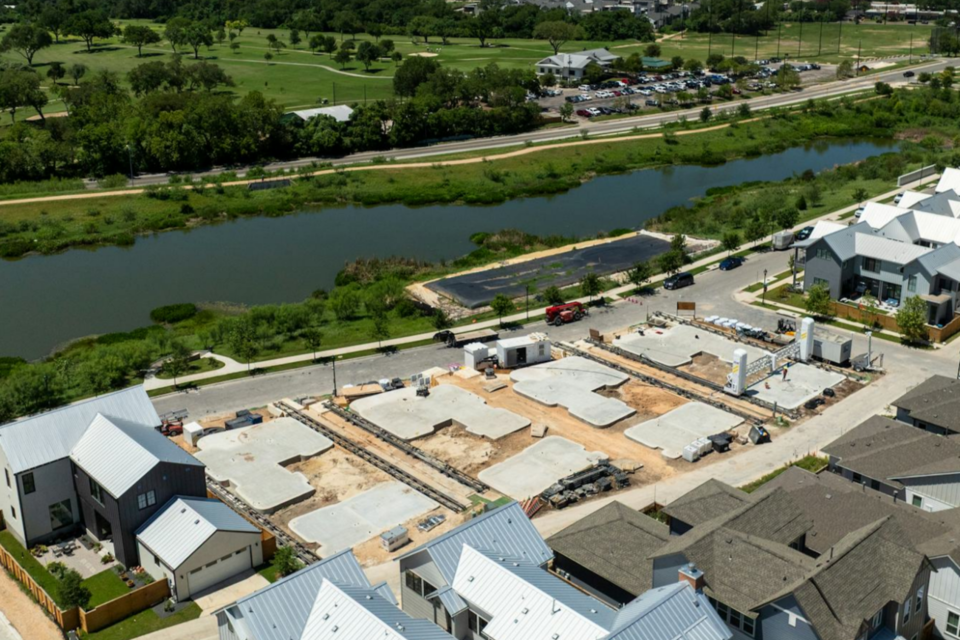 저가형 3D 프린팅 주택이 들어서는 동네. (사진=아이콘)