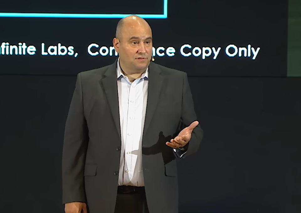 크리스토퍼 룬디(Christopher Lundy) 파인드인피티니 랩스 AI 혁신전략 총괄 책임자. (사진=TV조선)