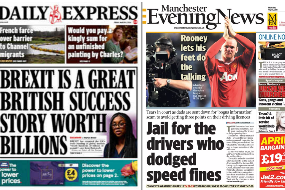 리치는 데일리 미러, 데일리 익스프레스, 맨체스터 이브닝 뉴스 및 여러 지역 간행물을 소유하고 있다. (사진=리치)