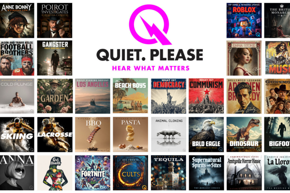 AI로 제작한 팟캐스트 콘텐츠. (사진=인셉션 포인트 AI)