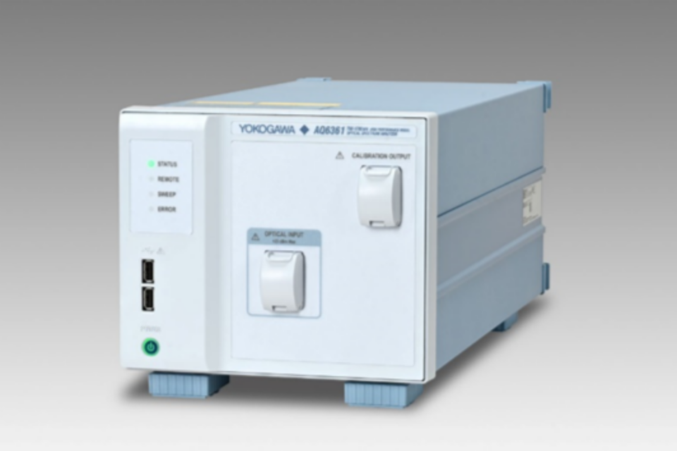 광 스펙트럼 분석기 ‘AQ6361’. (사진=한국요꼬가와전기)