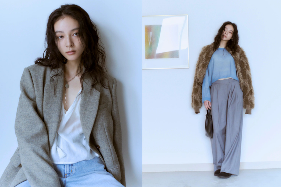 퀸잇 입점 일본 브랜드 ‘앙그리드’ 화보 이미지. (사진=라포랩스)