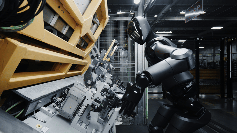 BMW 공장에서 작업 중인 피규어 02. (영상=피규어AI, 그래픽=AI포스트)